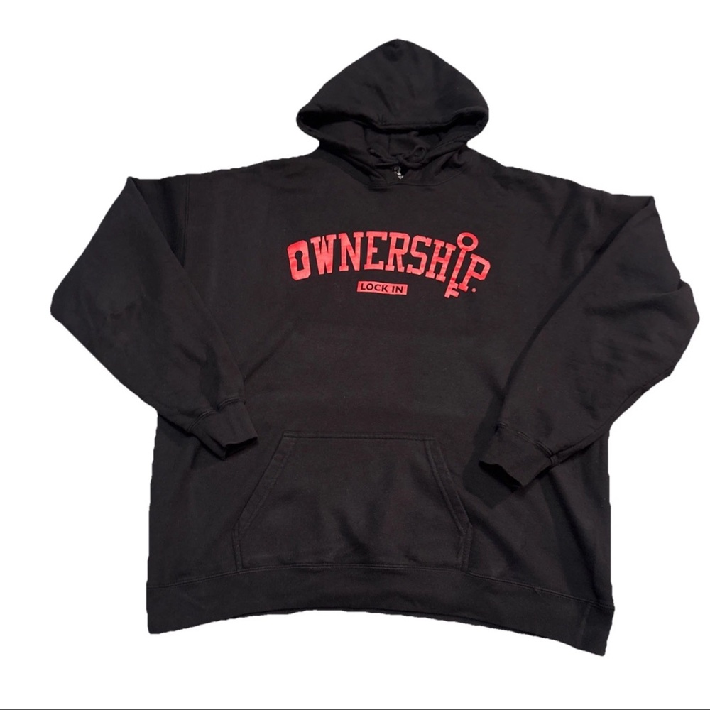 Unisex Ownership Lock-In Slogan Hoodie Sweatshirt Real Estate Homeownership Gear